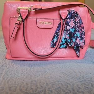 New without tags pink coral Steve madden purse crossbody